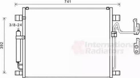 KOYORAD CD020513 - Condensateur, climatisation droxauto.com