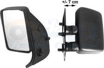 Van Wezel 1747802 - Rétroviseur extérieur droxauto.com