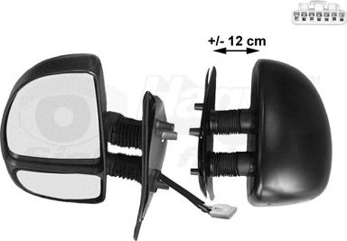 Van Wezel 1747817 - Rétroviseur extérieur droxauto.com