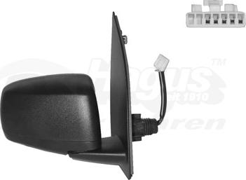 Van Wezel 1709808 - Rétroviseur extérieur droxauto.com
