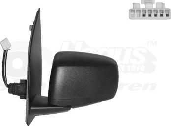 Van Wezel 1709807 - Rétroviseur extérieur droxauto.com