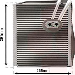 Van Wezel 8300V292 - Évaporateur climatisation droxauto.com