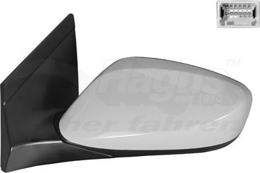 Van Wezel 8244805 - Rétroviseur extérieur droxauto.com