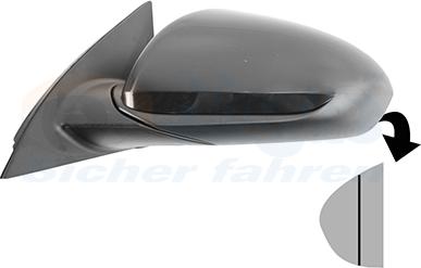 Van Wezel 8254807 - Rétroviseur extérieur droxauto.com