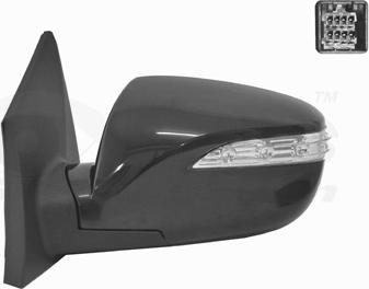 Van Wezel 8257817 - Rétroviseur extérieur droxauto.com