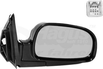 Van Wezel 8265808 - Rétroviseur extérieur droxauto.com