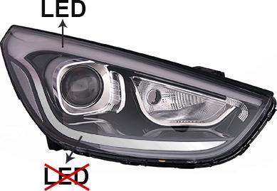 Van Wezel 8262962 - Projecteur principal droxauto.com