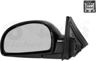 Van Wezel 8225805 - Rétroviseur extérieur droxauto.com