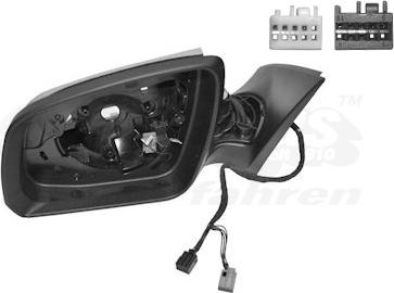 Van Wezel 3091857U - Rétroviseur extérieur droxauto.com