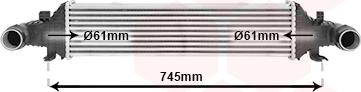Van Wezel 30004593 - Intercooler, échangeur droxauto.com