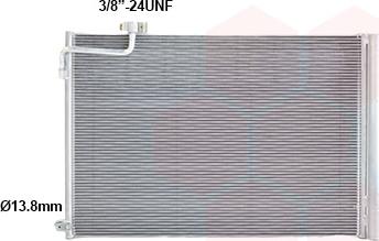 Van Wezel 30005775 - Condensateur, climatisation droxauto.com