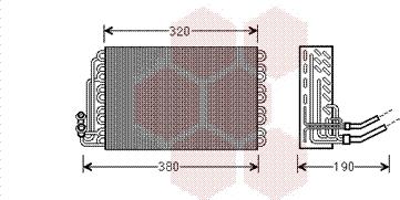 Van Wezel 3000V462 - Évaporateur climatisation droxauto.com