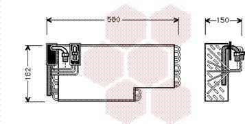 Van Wezel 3000V269 - Évaporateur climatisation droxauto.com