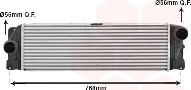 Van Wezel 30014710 - Intercooler, échangeur droxauto.com