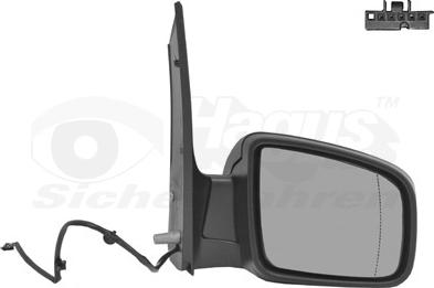 Van Wezel 3081808 - Rétroviseur extérieur droxauto.com