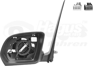 Van Wezel 3082823 - Rétroviseur extérieur droxauto.com