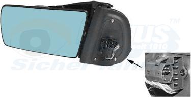 Van Wezel 3031855 - Rétroviseur extérieur droxauto.com