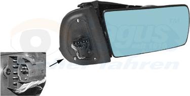 Van Wezel 3031856 - Rétroviseur extérieur droxauto.com