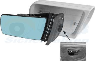 Van Wezel 3031807 - Rétroviseur extérieur droxauto.com