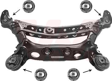 Van Wezel 3028629 - Corps d'essieu droxauto.com