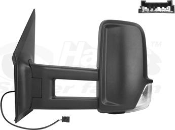 Van Wezel 3077823 - Rétroviseur extérieur droxauto.com