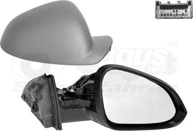 Van Wezel 3850818 - Rétroviseur extérieur droxauto.com