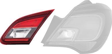 Van Wezel 3804938 - Feu arrière droxauto.com