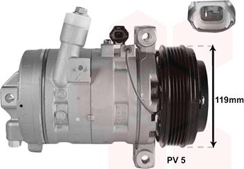 Van Wezel 3301K702 - Compresseur, climatisation droxauto.com
