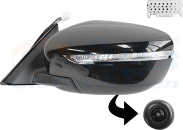 Van Wezel 3372827 - Rétroviseur extérieur droxauto.com
