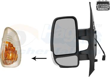 Van Wezel 3799801 - Rétroviseur extérieur droxauto.com