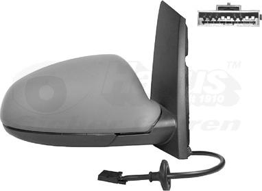 Van Wezel 3749808 - Rétroviseur extérieur droxauto.com