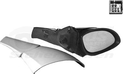 Van Wezel 3766808 - Rétroviseur extérieur droxauto.com