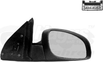 Van Wezel 3768808 - Rétroviseur extérieur droxauto.com