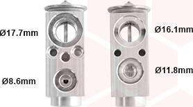 Van Wezel 37001352 - Détendeur, climatisation droxauto.com