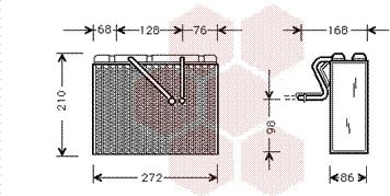 Van Wezel 3700V300 - Évaporateur climatisation droxauto.com