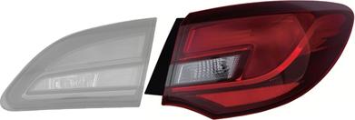 Van Wezel 3725932 - Feu arrière droxauto.com