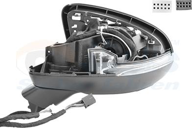 Van Wezel 2946855 - Rétroviseur extérieur droxauto.com