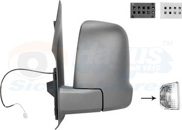 Van Wezel 2973807 - Rétroviseur extérieur droxauto.com