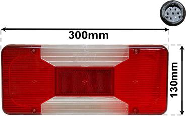 Van Wezel 2815926 - Feu arrière droxauto.com