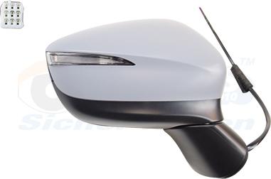 Van Wezel 2786808 - Rétroviseur extérieur droxauto.com