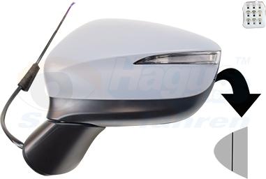 Van Wezel 2786807 - Rétroviseur extérieur droxauto.com