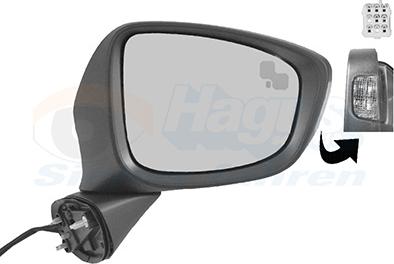 Van Wezel 2780828 - Rétroviseur extérieur droxauto.com