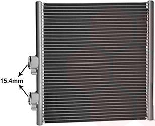 Van Wezel 74015708 - Condensateur, climatisation droxauto.com