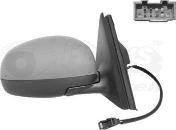 Van Wezel 7641808 - Rétroviseur extérieur droxauto.com