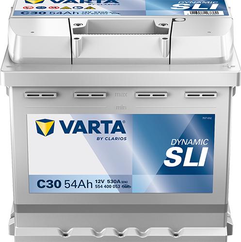 Varta 554400053K262 - Batterie de démarrage droxauto.com