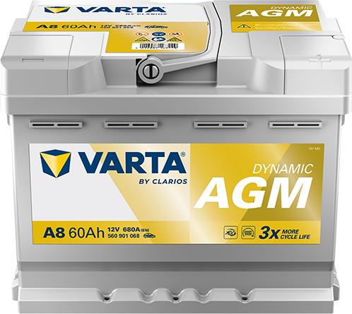 Varta 560901068K262 - Batterie de démarrage droxauto.com