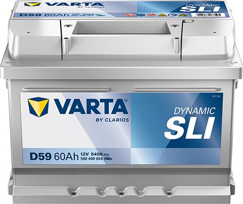 Varta 560409054K262 - Batterie de démarrage droxauto.com