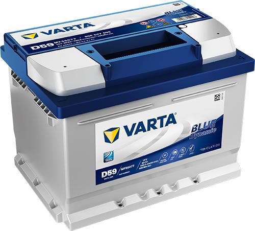 Varta 560077055G502 - Batterie de démarrage droxauto.com