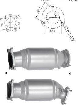VEGAZ AK-341 - Catalyseur droxauto.com