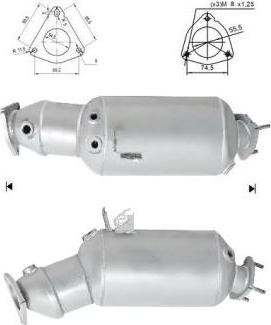 VEGAZ SEK-942 - Filtre à particules / à suie, échappement droxauto.com